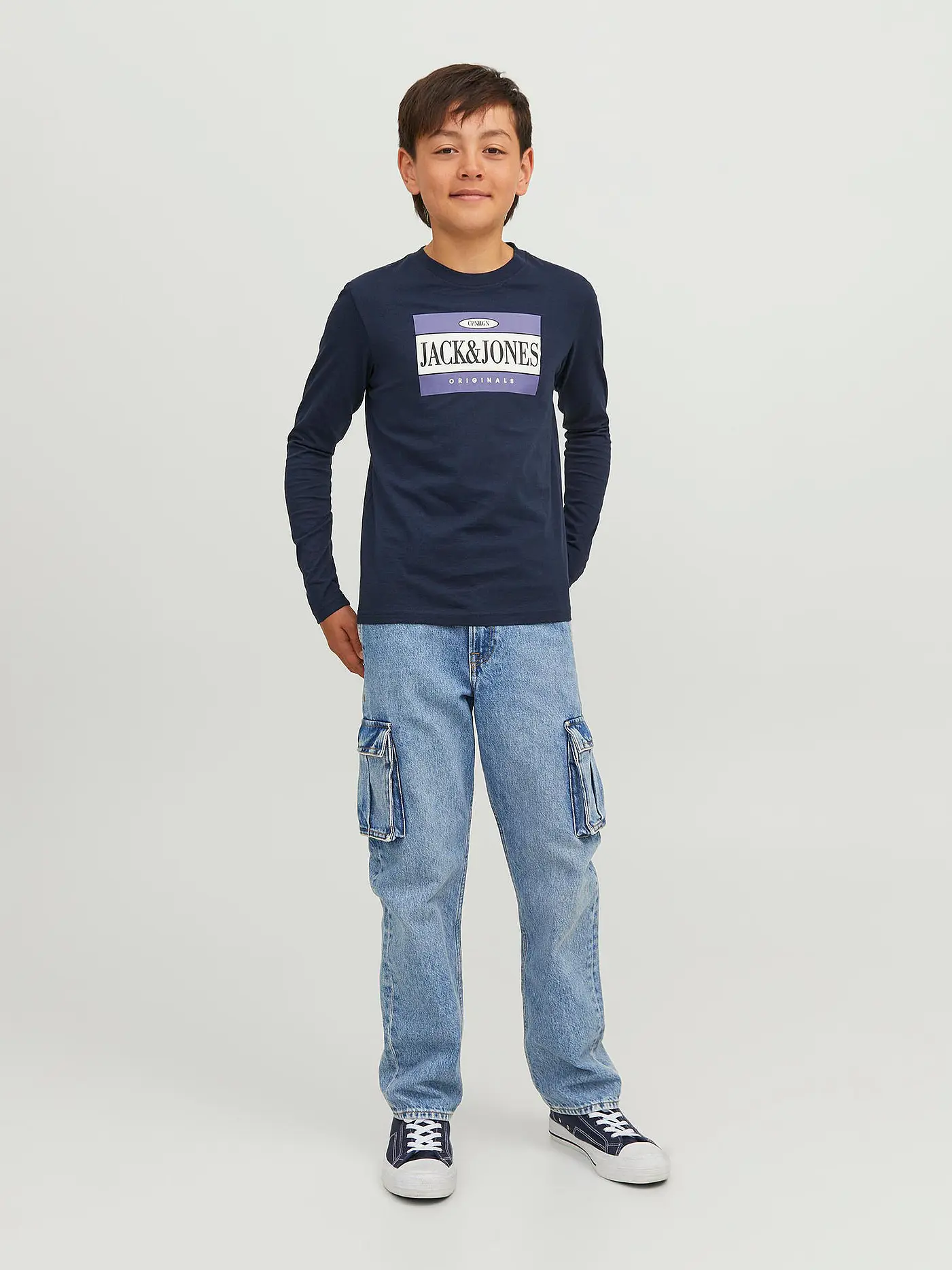 JACK & JONES | Jungen Jeans Straight Fit JJICHRIS | 